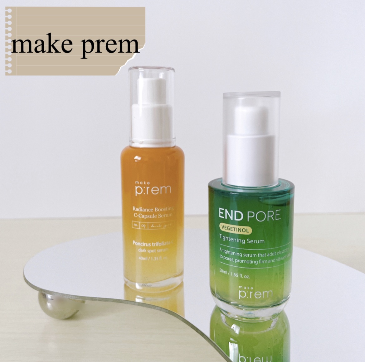 テンジャC ジャプティセラム/make prem/美容液を使ったクチコミ（1枚目）