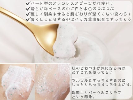 フェイスポリッシャー リフレッシング(ミント)/SABON/スクラブ・ゴマージュを使ったクチコミ(3枚目)