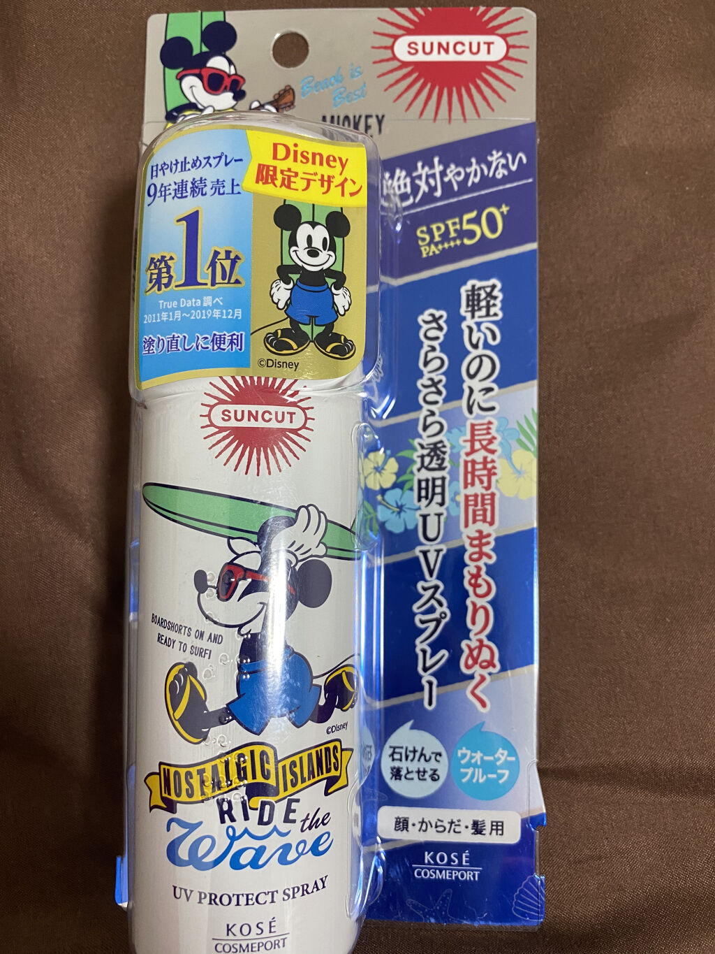 日やけ止め透明スプレー 無香料/サンカット®/日焼け止めミスト・スプレーを使ったクチコミ（1枚目）