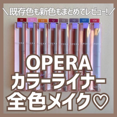 オペラ アイカラーペンシル 13 グレーベージュ（新色）/OPERA/ペンシルアイライナーを使ったクチコミ（1枚目）