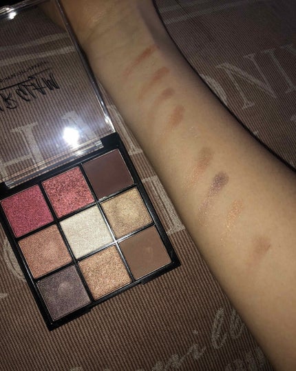 UR GLAM BLOOMING EYE COLOR PALETTE/U R GLAM/アイシャドウパレットを使ったクチコミ(2枚目)