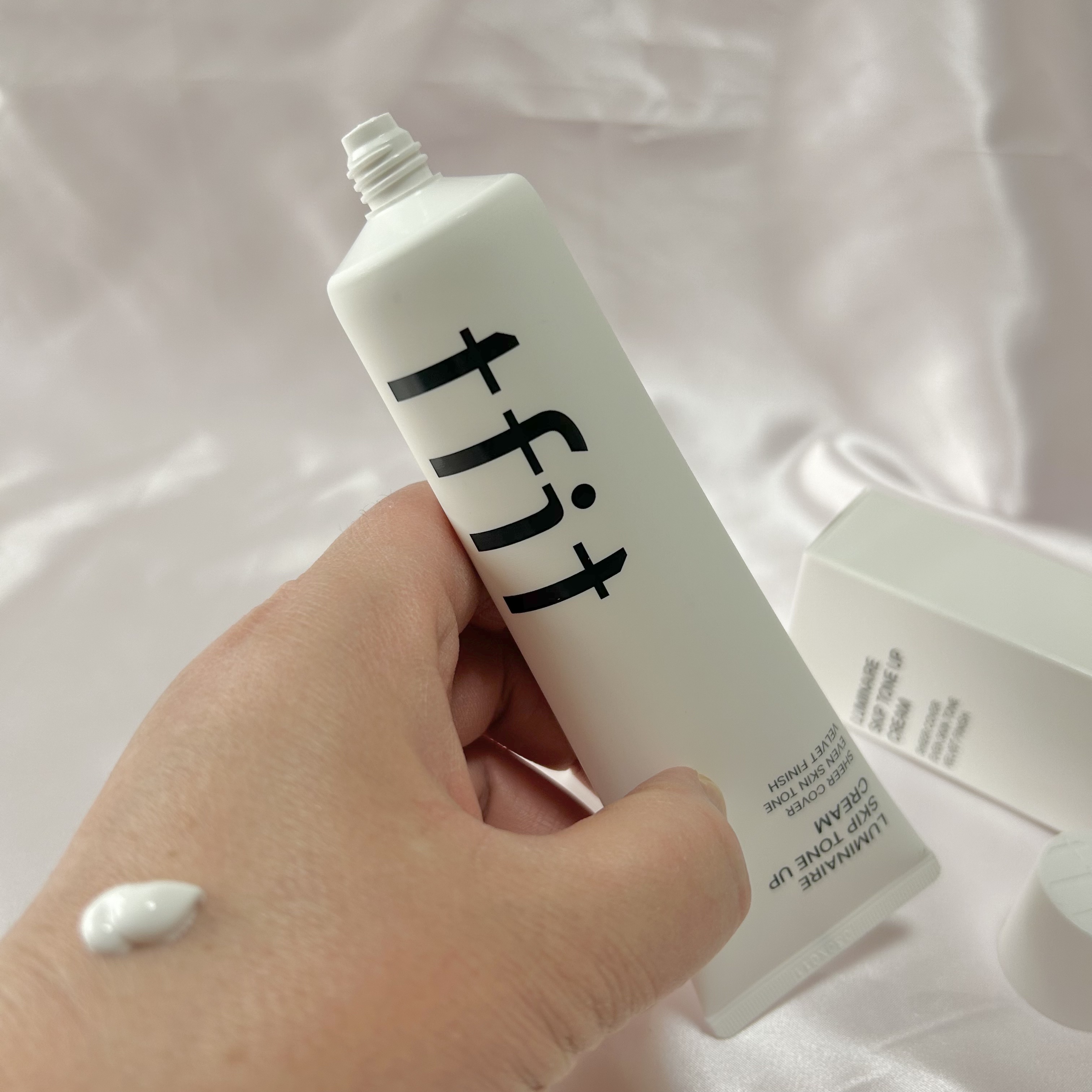 ルミネールスキップトーンアップクリーム/TFIT/化粧下地を使ったクチコミ（2枚目）