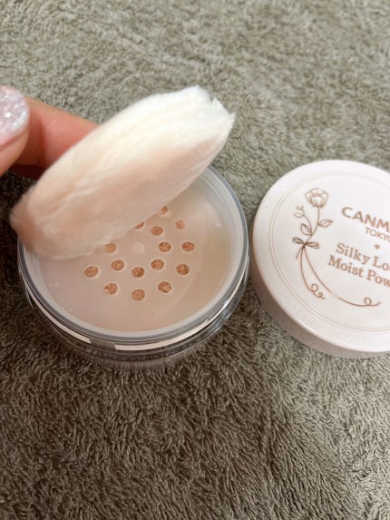 シルキールースモイストパウダー/キャンメイク/ルースパウダーを使ったクチコミ(4枚目)