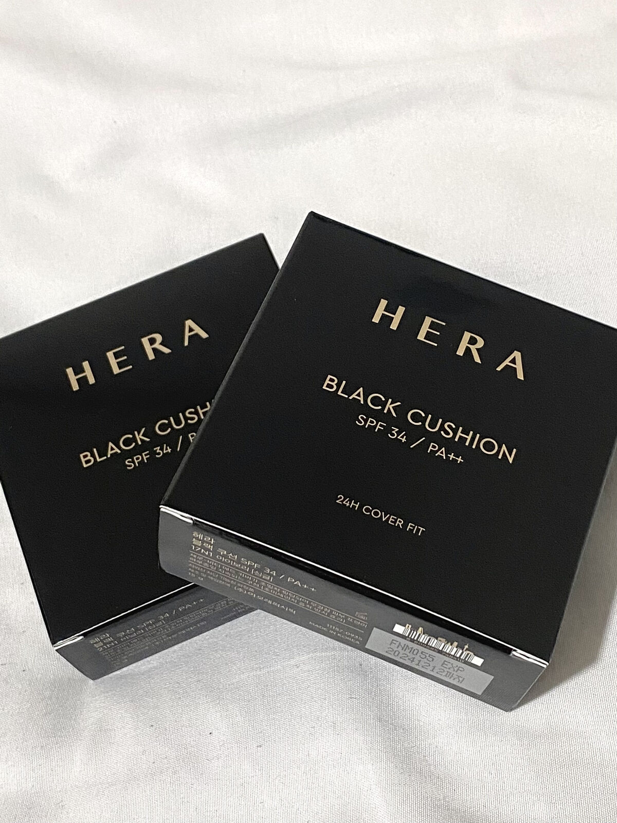 ブラック クッション/HERA/クッションファンデーションを使ったクチコミ（2枚目）