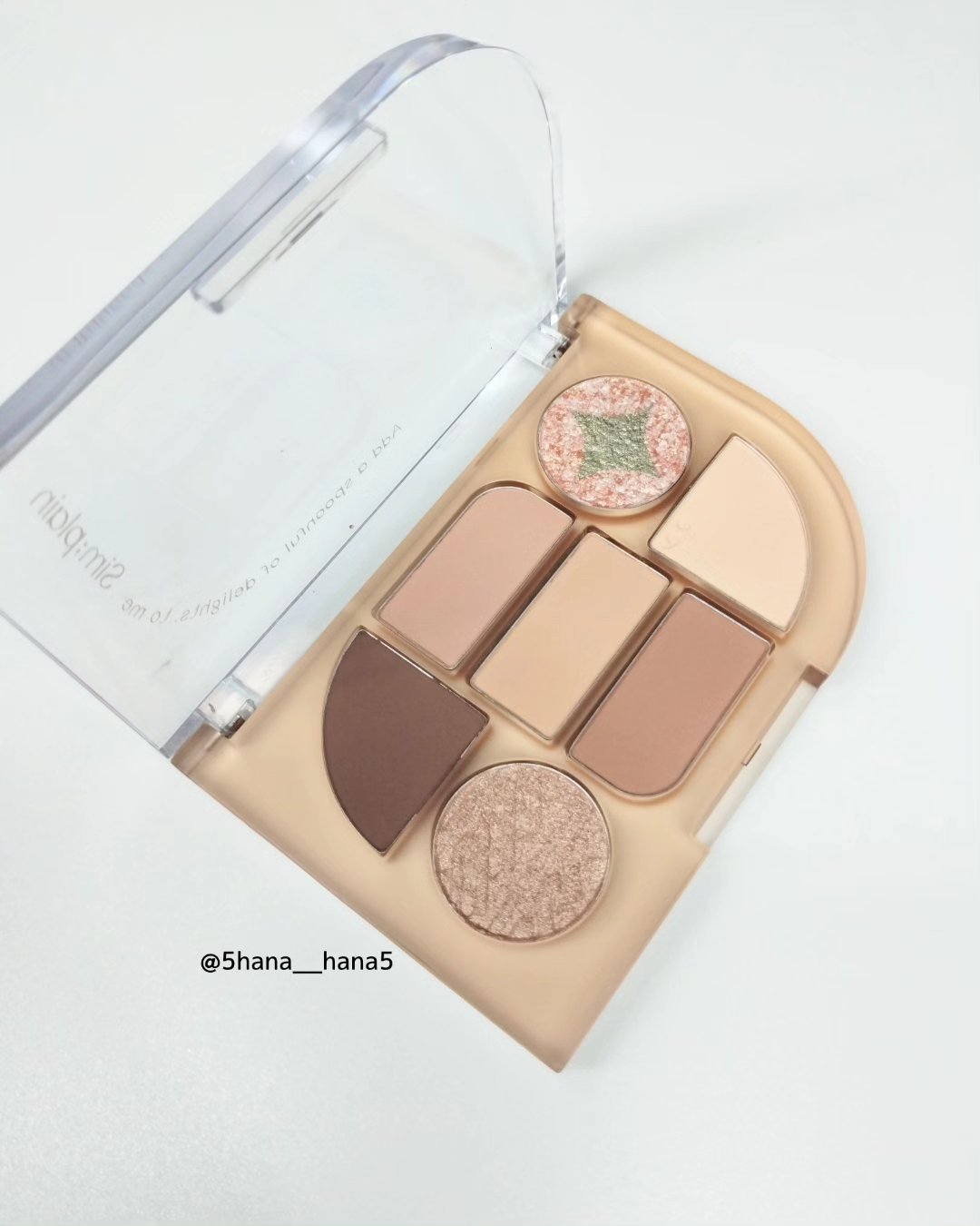 シンプレイン アイパレット/Sim;plain/アイシャドウパレットを使ったクチコミ（2枚目）