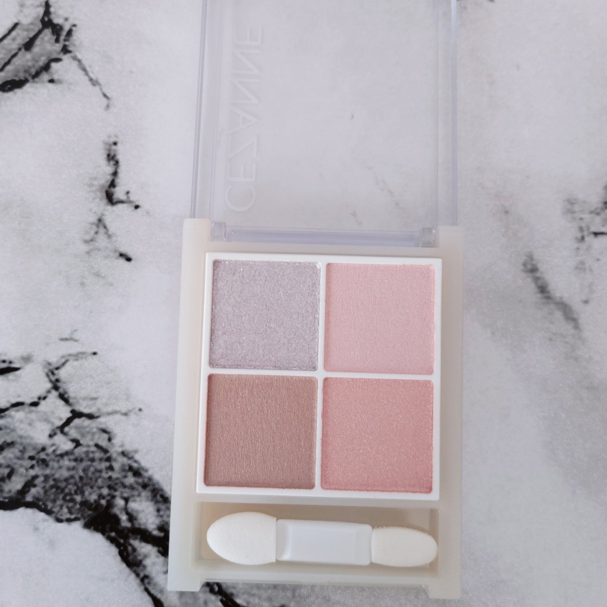 ペールトーンアイシャドウ/CEZANNE/アイシャドウを使ったクチコミ（2枚目）