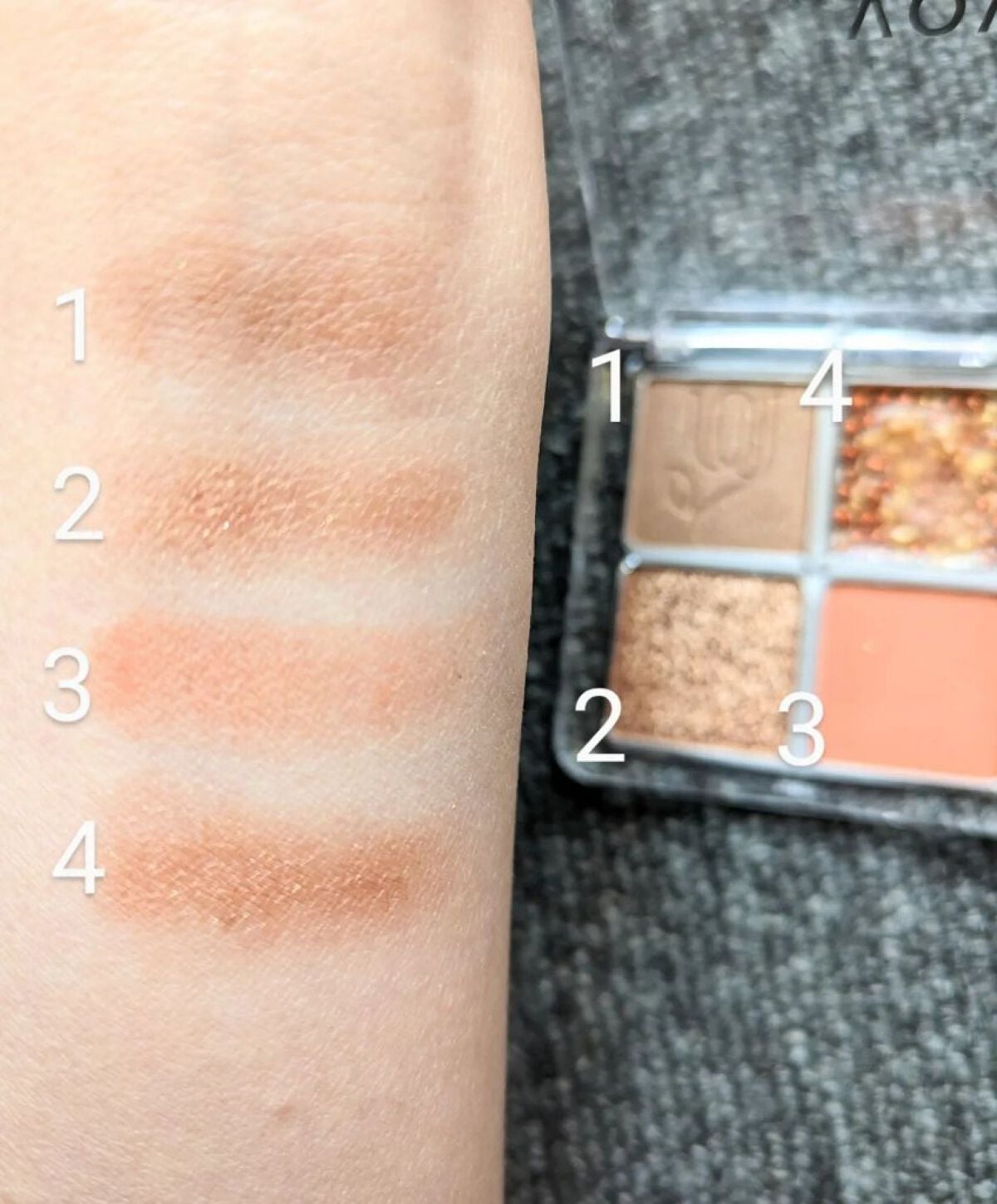 May.b VOWアイシャドウ/May.B/アイシャドウパレットを使ったクチコミ(3枚目)