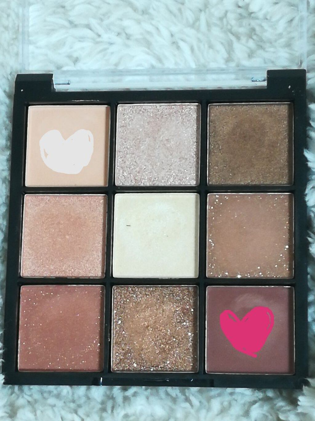 UR GLAM　BLOOMING EYE COLOR PALETTE/U R GLAM/アイシャドウパレットを使ったクチコミ（3枚目）