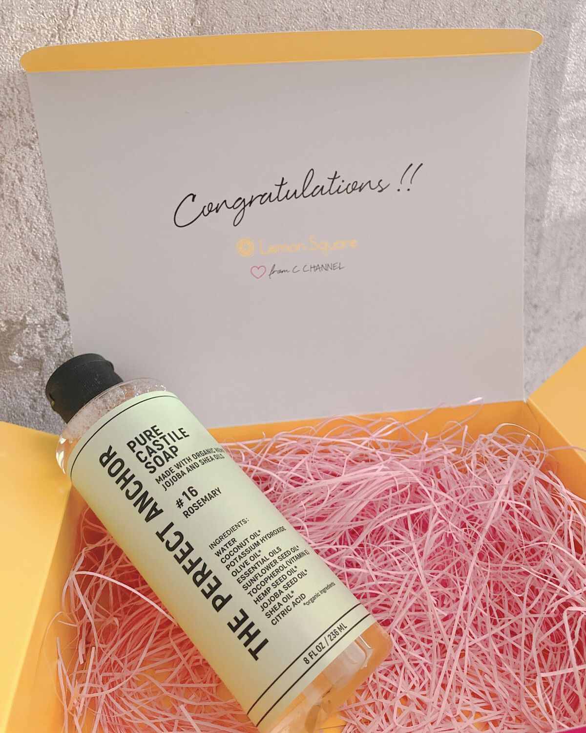 ザ・パーフェクトアンカー ローズマリー #16/THE PERFECT ANCHOR/ボディソープを使ったクチコミ(2枚目)