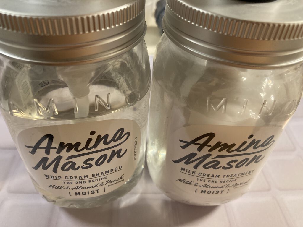 アミノメイソン ディープモイスト ホイップクリーム シャンプー/ミルククリーム ヘアトリートメント/アミノメイソン/市販シャンプーを使ったクチコミ（1枚目）