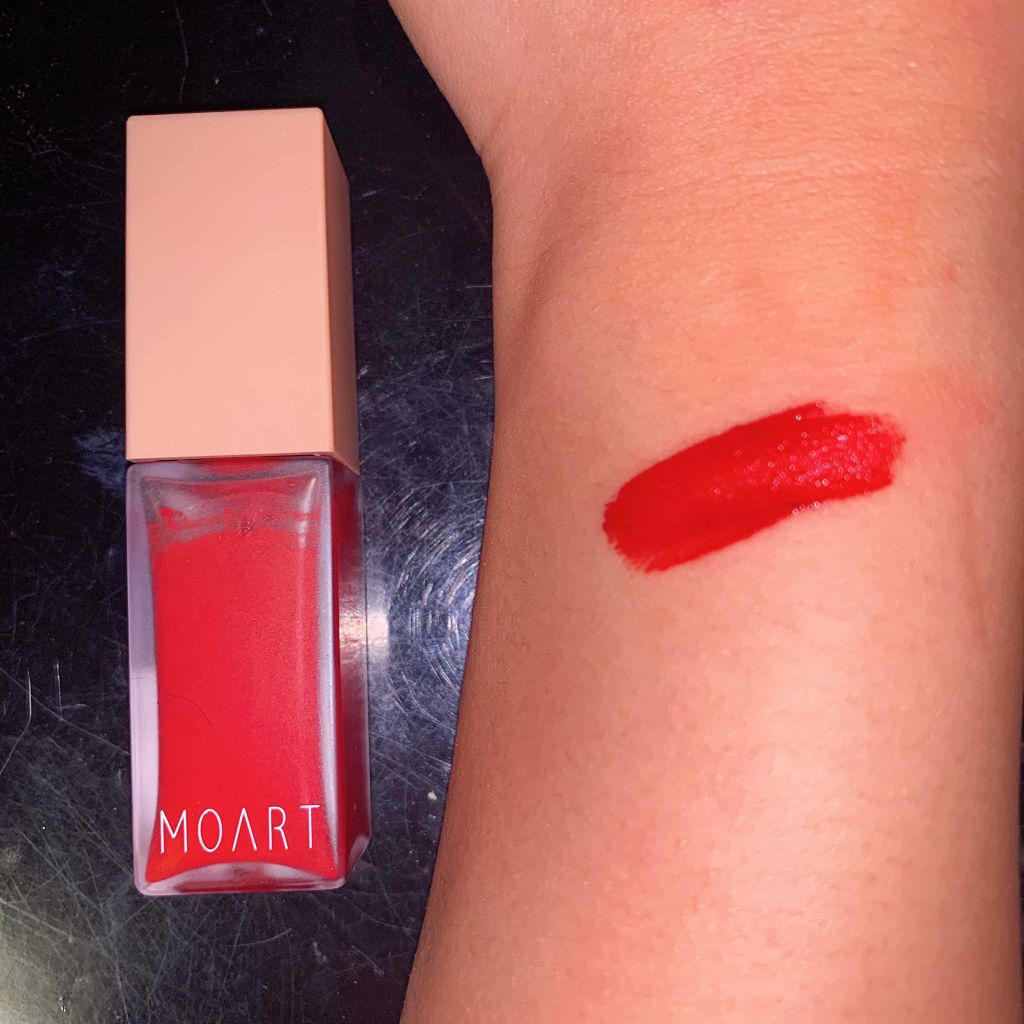 カラーラスティングティント/MOART/口紅を使ったクチコミ（2枚目）