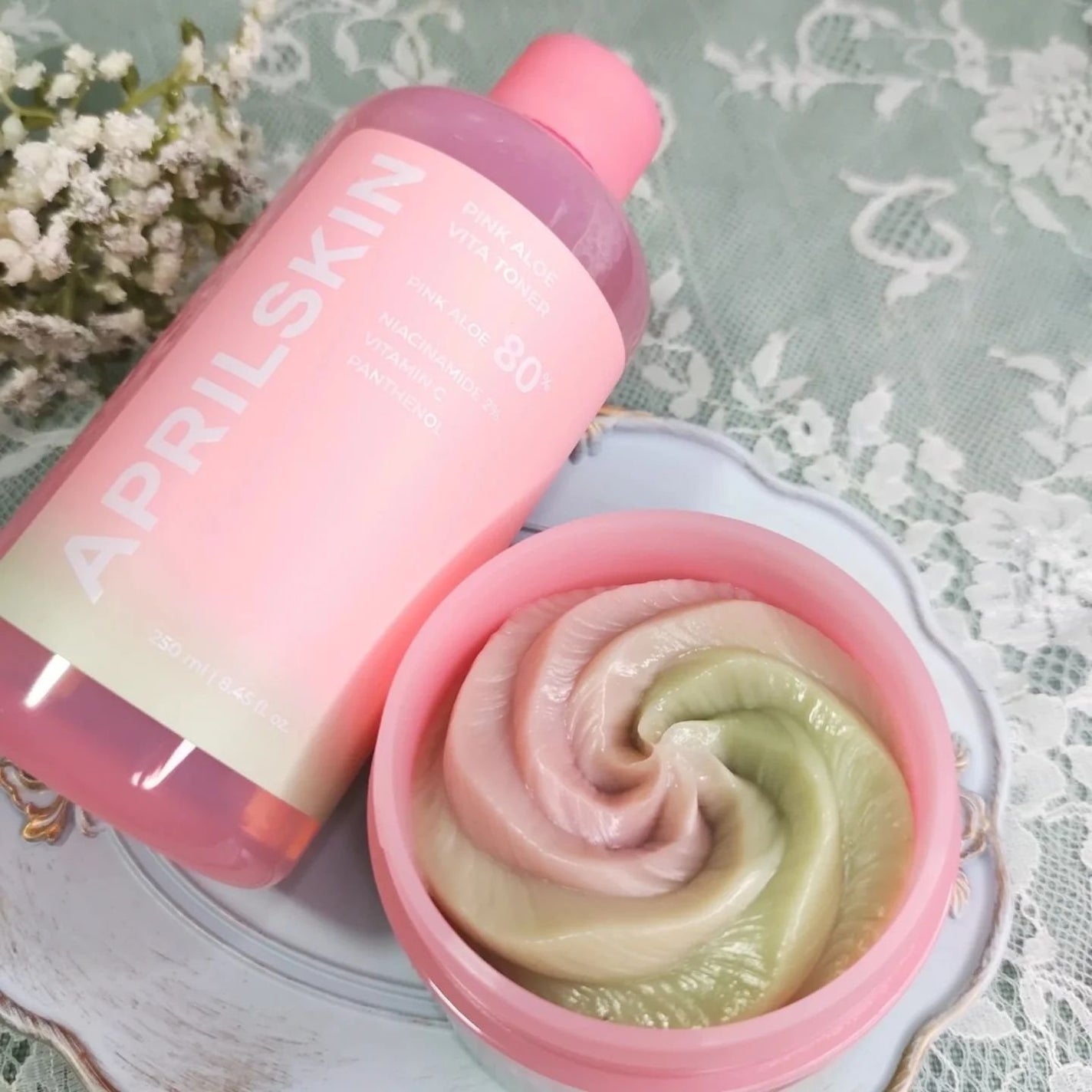 ピンクアロエメレンゲクレンザー/APRILSKIN/その他洗顔料を使ったクチコミ(6枚目)