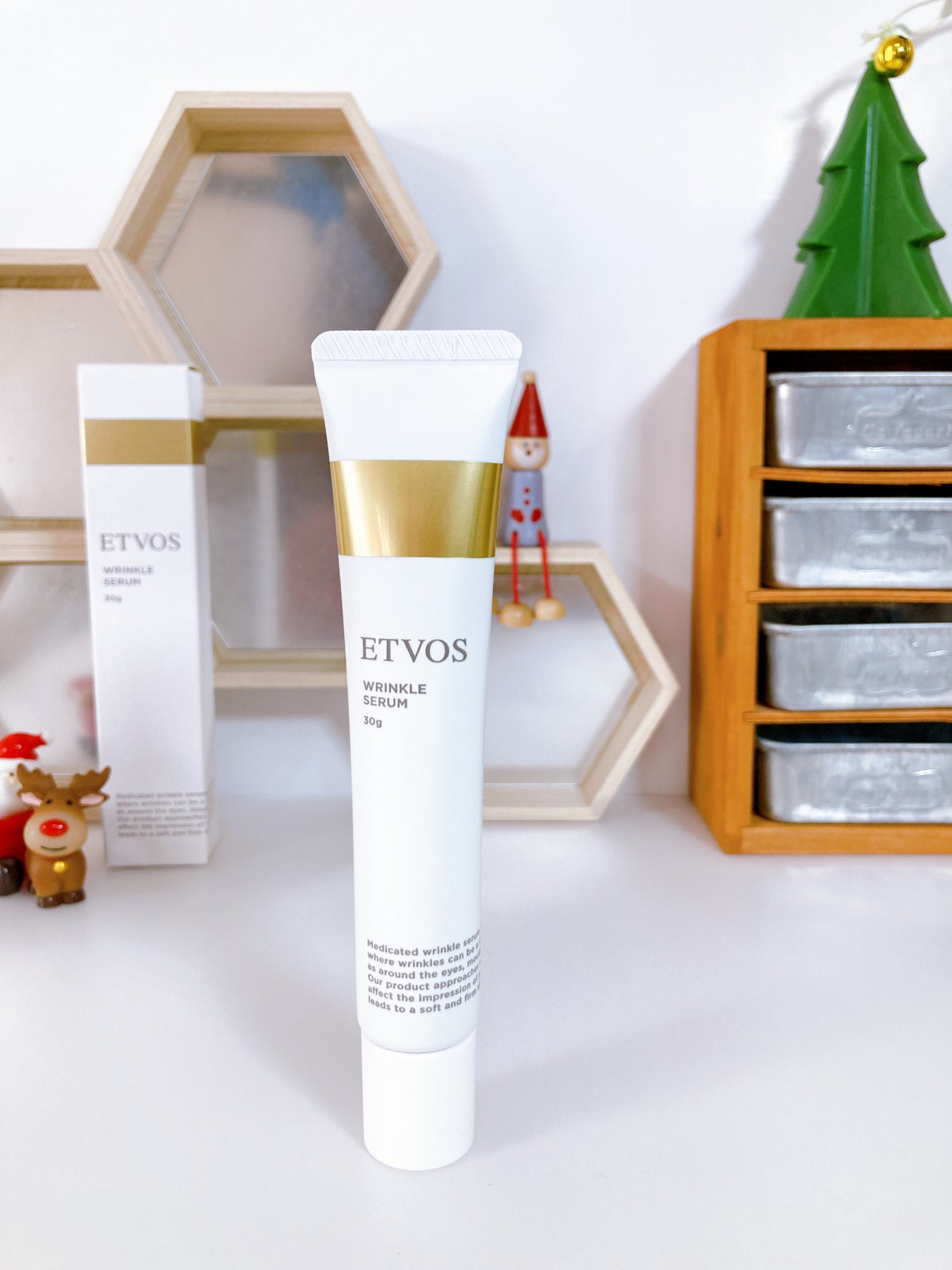 薬用 リンクルセラム/エトヴォス/美容液を使ったクチコミ(6枚目)