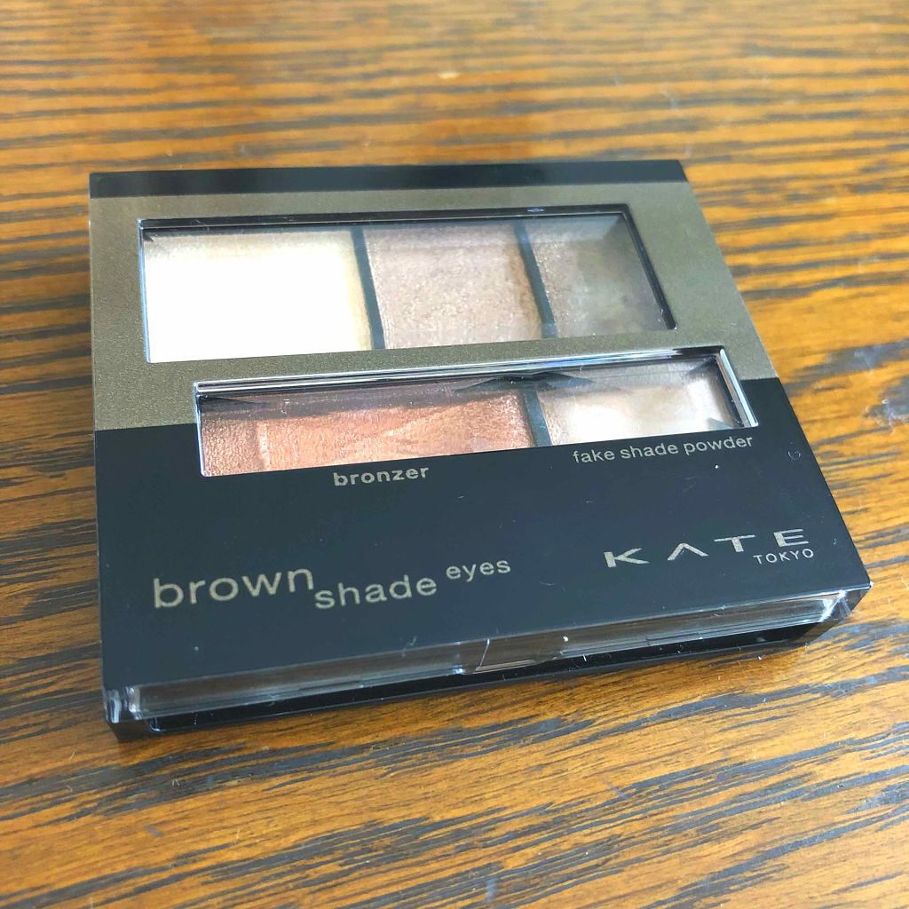 ブラウンシェードアイズN/KATE/アイシャドウパレットを使ったクチコミ（1枚目）