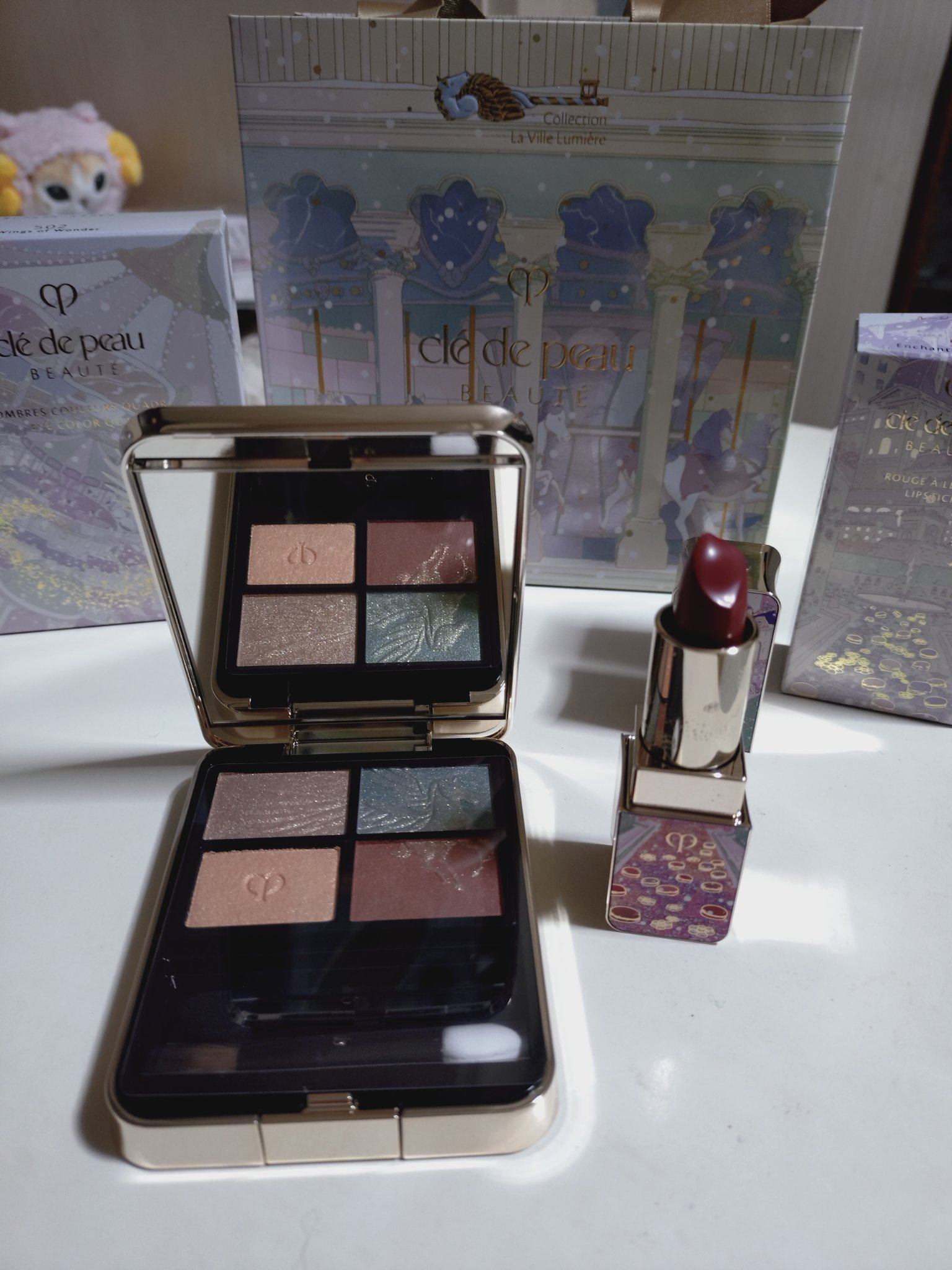 オンブルクルールクアドリ/クレ・ド・ポー ボーテ/アイシャドウパレットを使ったクチコミ（1枚目）