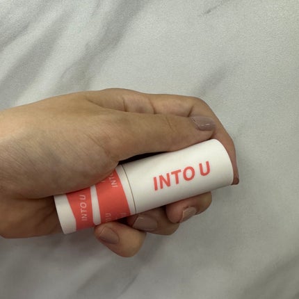 スーパーマットリップ&チークマッド/INTO U/口紅を使ったクチコミ(3枚目)
