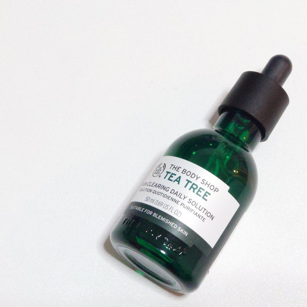ティーツリー スキンクリアリング デイリーソリューション/THE BODY SHOP/美容液を使ったクチコミ(1枚目)