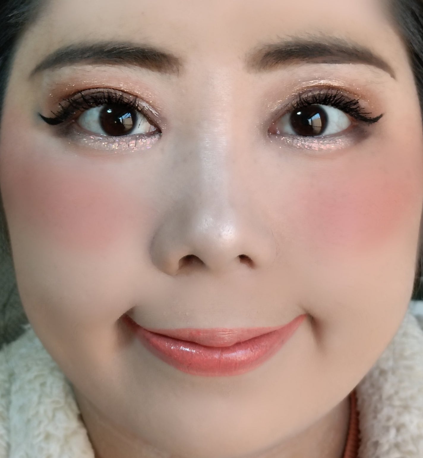 ルージュ ヴォリュプテ シャイン/YVES SAINT LAURENT BEAUTE/口紅を使ったクチコミ(7枚目)