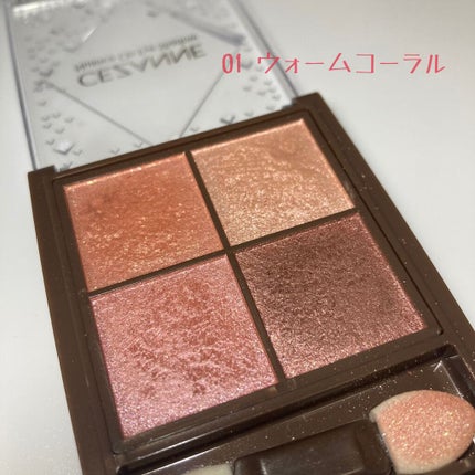 ニュアンスオンアイシャドウ/CEZANNE/アイシャドウパレットを使ったクチコミ(2枚目)
