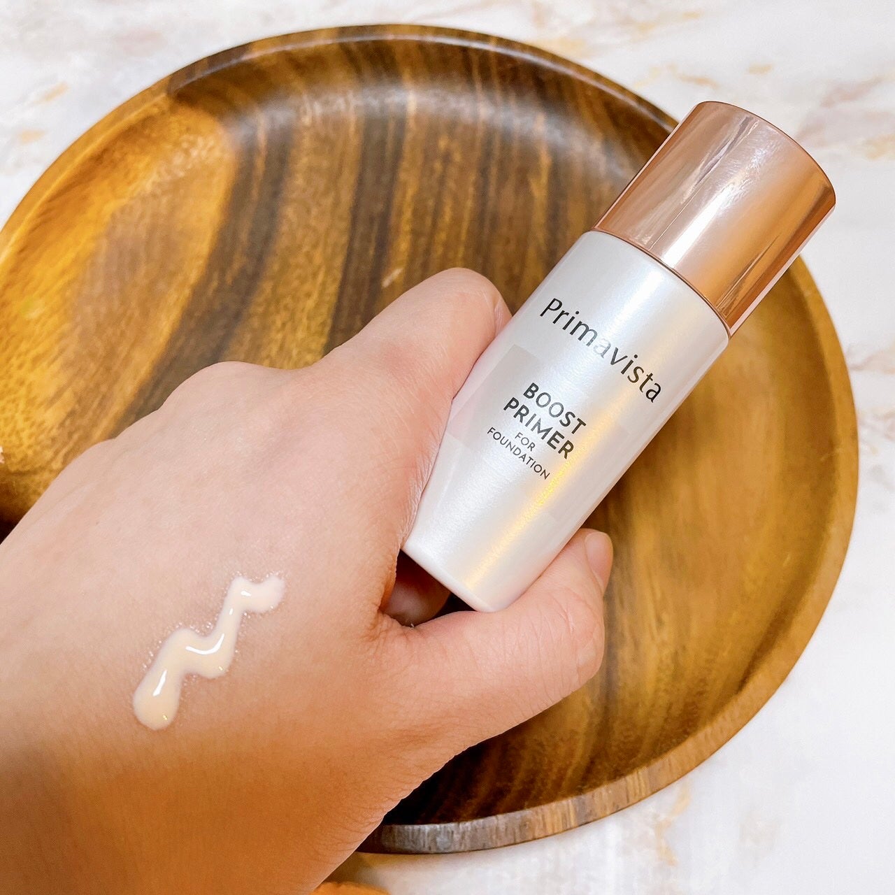 ファンデブースト<皮脂くずれ防止>/プリマヴィスタ/化粧下地を使ったクチコミ(3枚目)