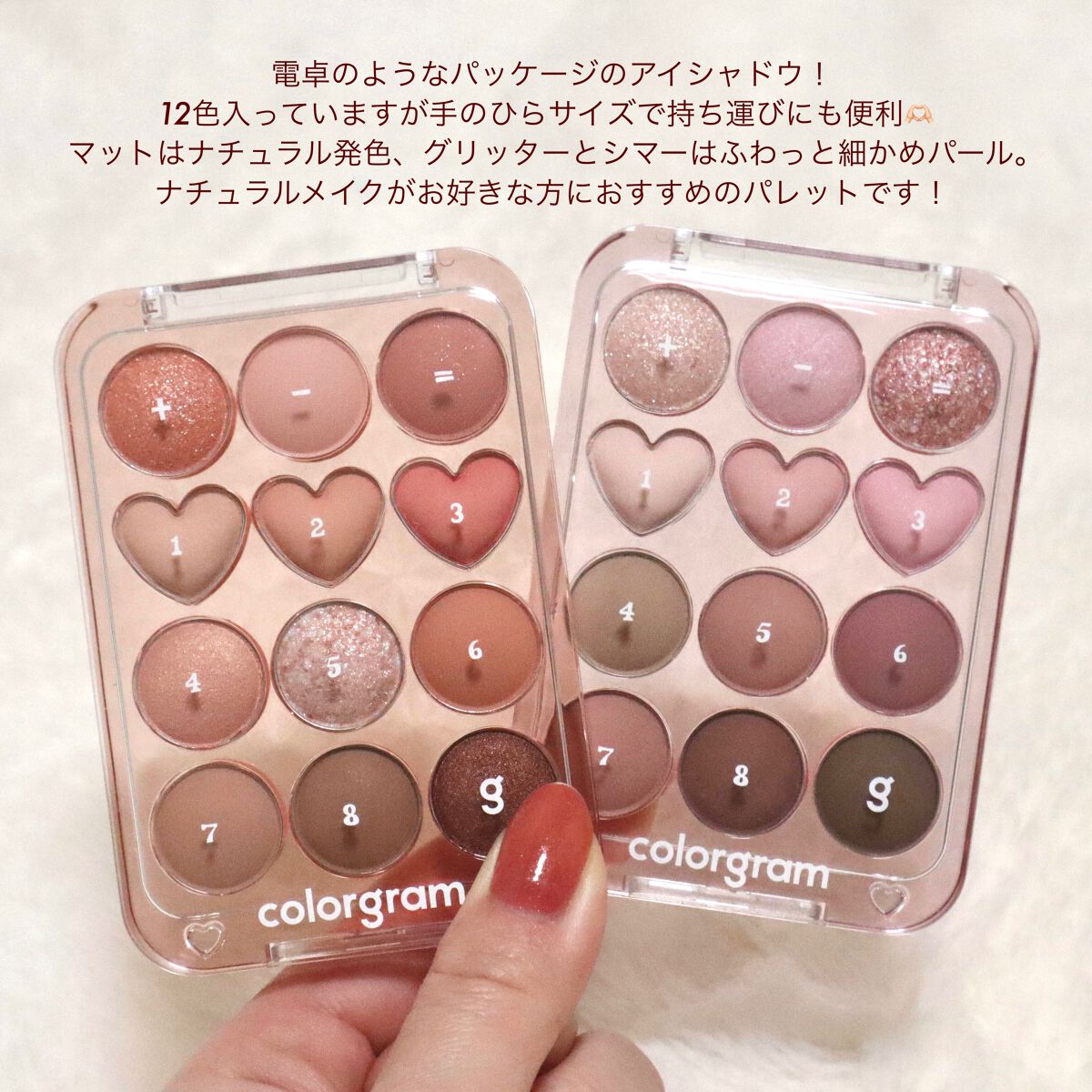 目元チュートリアルアイパレット/Colorgram/アイシャドウパレットを使ったクチコミ(2枚目)