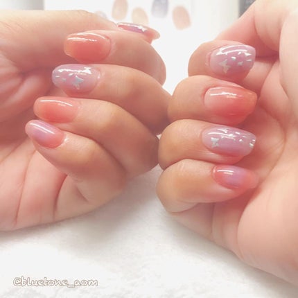 リアルジェルネイルステッカー ジェルネイルシール D-004/faithmiracle/ネイルシールの画像