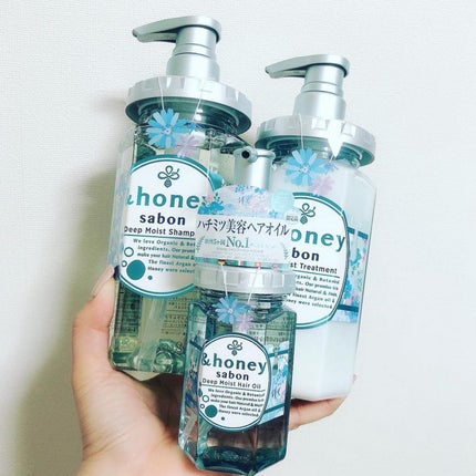 サボン ディープモイスト ヘアオイル3.0/&honey/ヘアオイルを使ったクチコミ(4枚目)