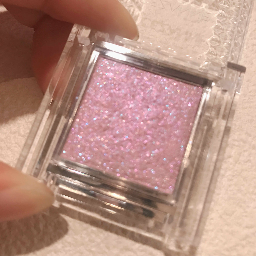 シングルカラーアイシャドウ 05 ピュアラベンダー/CEZANNE/単色アイシャドウを使ったクチコミ（2枚目）