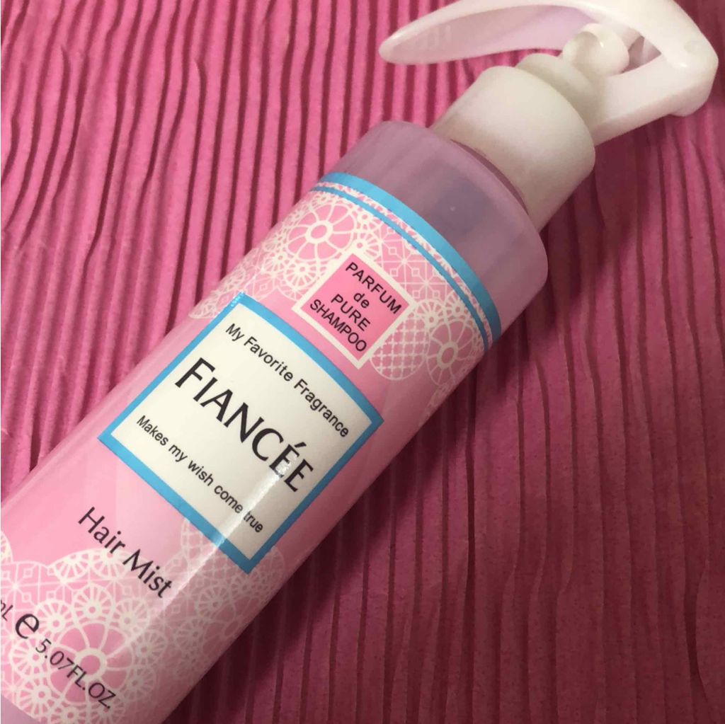 フレグランスヘアミスト ピュアシャンプーの香り/フィアンセ/ヘアミストを使ったクチコミ（1枚目）