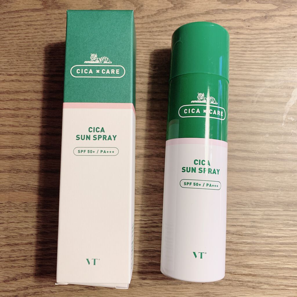 CICA SUN SPRAY/VT/日焼け止めミスト・スプレーを使ったクチコミ（1枚目）