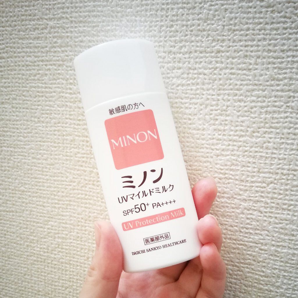 ミノンUVマイルドミルク/ミノン/日焼け止めミルクを使ったクチコミ（1枚目）