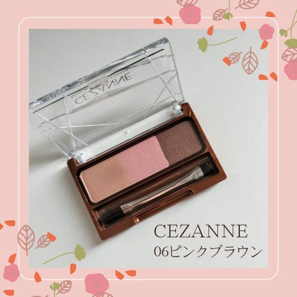 ノーズ&アイブロウパウダー/CEZANNE/パウダーアイブロウを使ったクチコミ(1枚目)