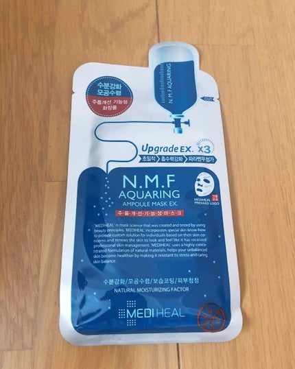 N.M.FアクアアンプルマスクJEX/MEDIHEAL/シートマスク・パックを使ったクチコミ(2枚目)