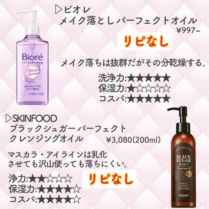 メイク落とし パーフェクトオイル/ビオレ/オイルクレンジングを使ったクチコミ(5枚目)