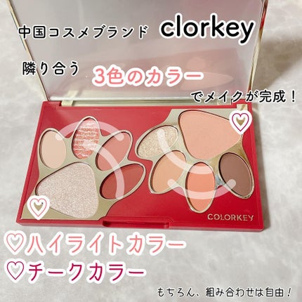 トラ十色アイシャドウパレット/COLORKEY/アイシャドウパレットを使ったクチコミ(2枚目)