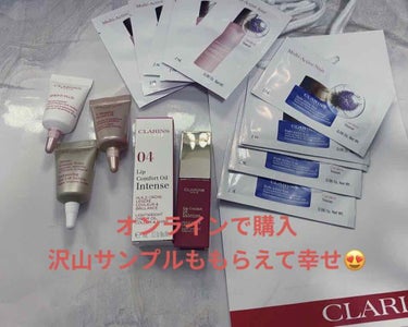 コンフォート リップオイル インテンス 04 インテンス ローズウッド/CLARINS/リップグロスを使ったクチコミ（2枚目）