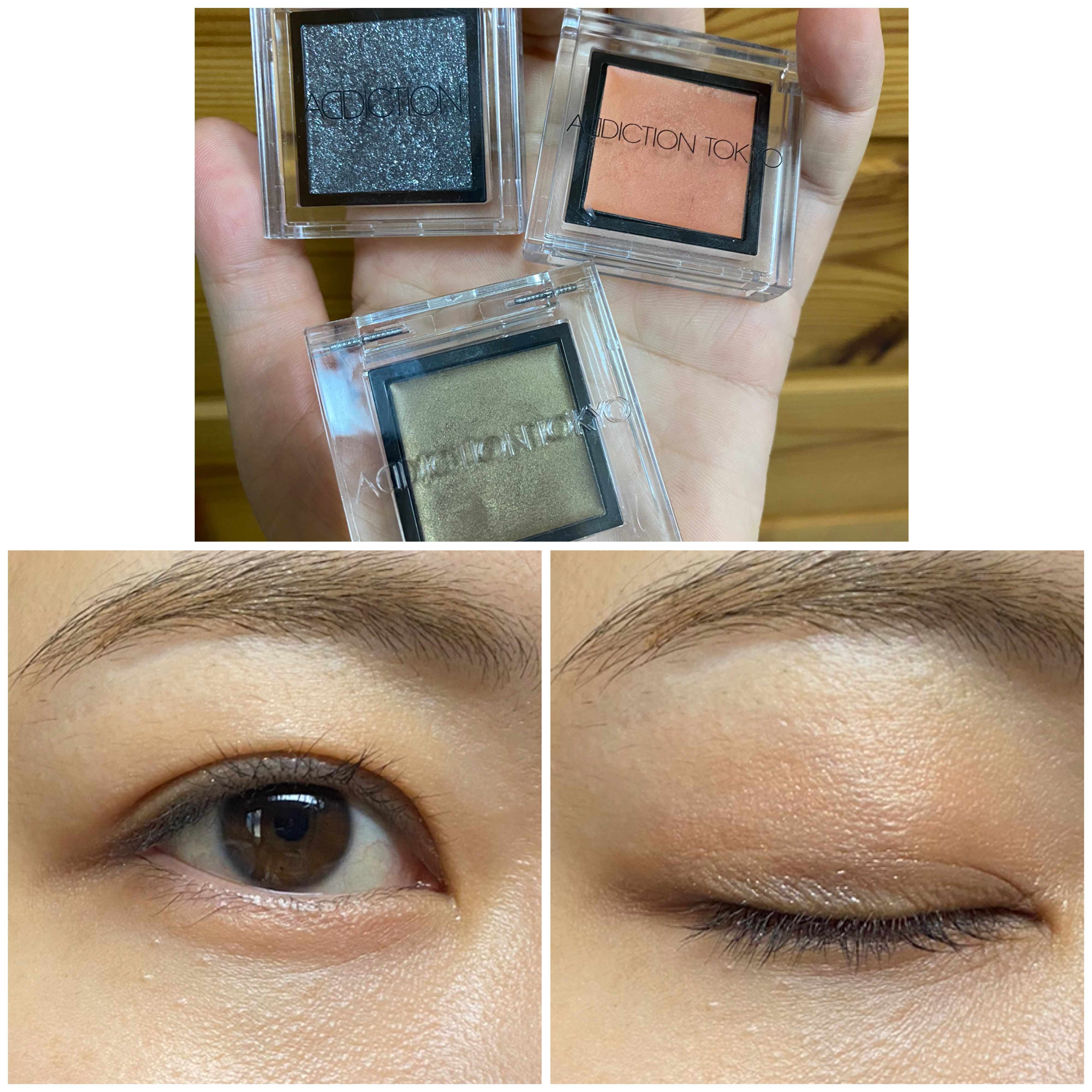 アディクション ザ アイシャドウ クリーム 002C Sunset Orange/ADDICTION/ジェル・クリームアイシャドウを使ったクチコミ（1枚目）