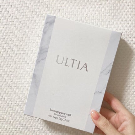 back aging care mask/ULTIA/シートマスク・パックを使ったクチコミ(1枚目)