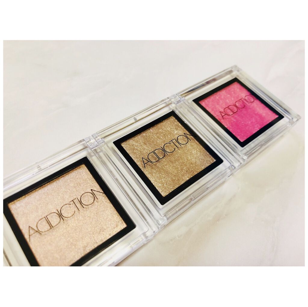 アディクション ザ アイシャドウ パール 004P Private Beach/ADDICTION/単色アイシャドウを使ったクチコミ（3枚目）