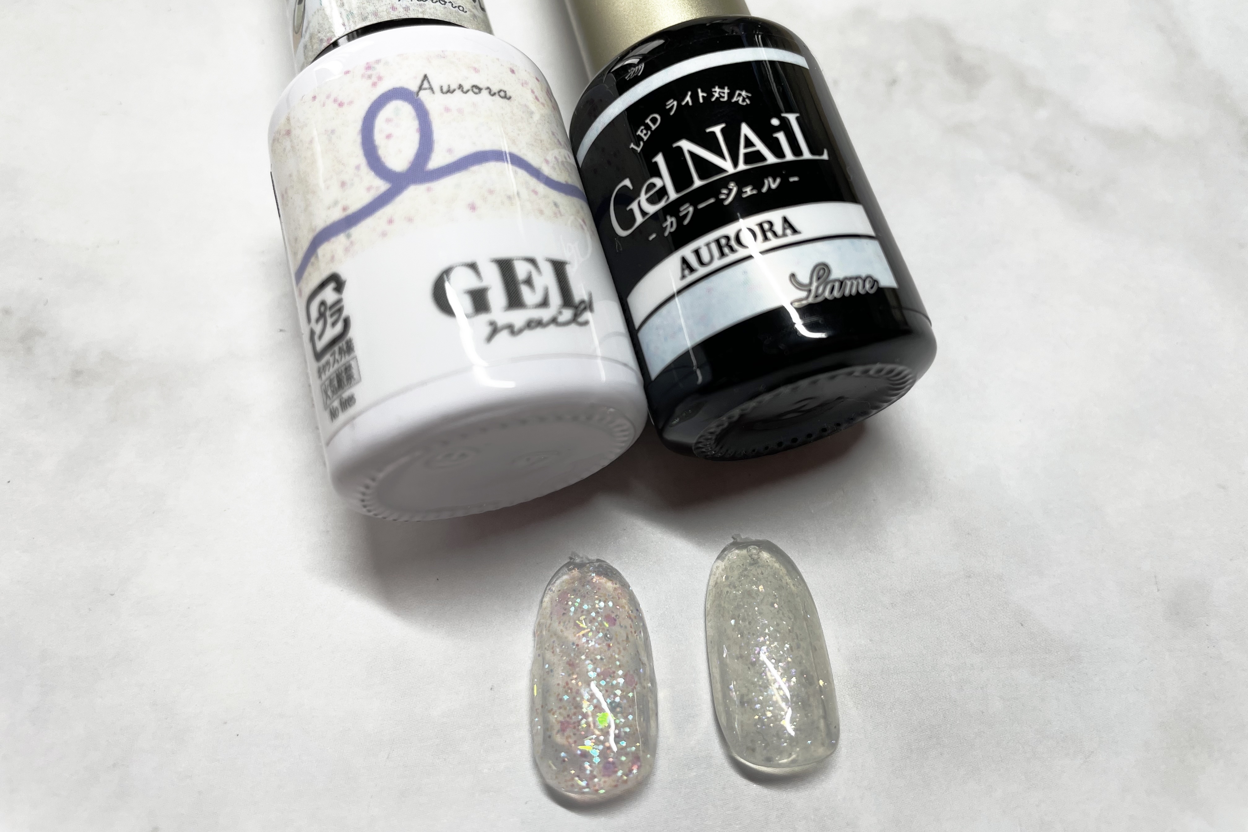 ジェルネイル（ライト対応）/セリア/ジェルネイルを使ったクチコミ（2枚目）