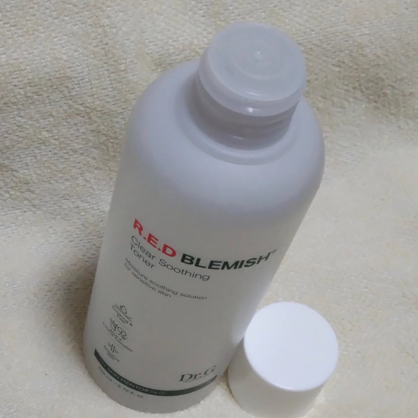 レッドブレミッシュ クリアスージングトナー/Dr.G/化粧水を使ったクチコミ(5枚目)