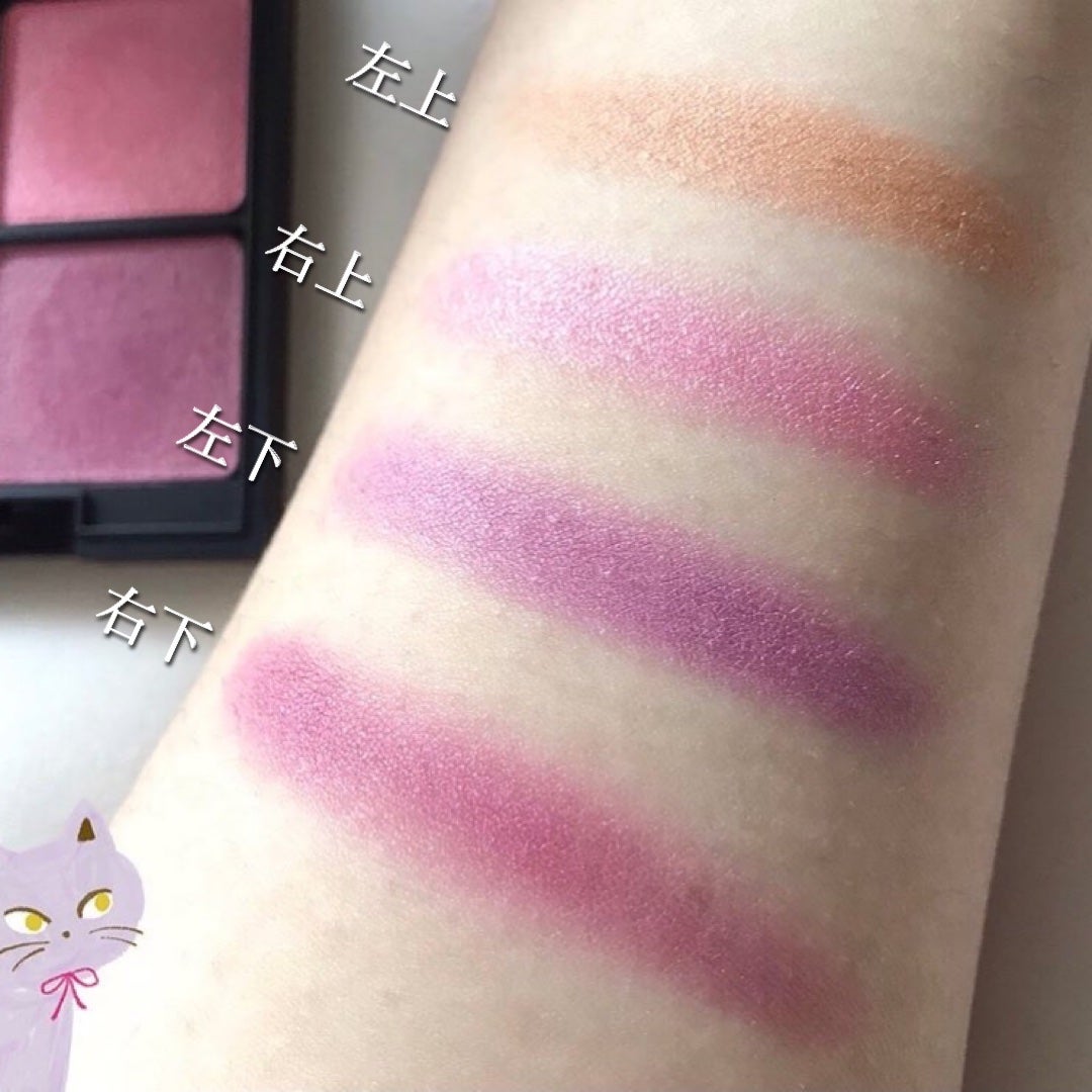 ブルーミング メイクアップキットB(パウダーパレット)/Celvoke/メイクアップキットを使ったクチコミ(2枚目)