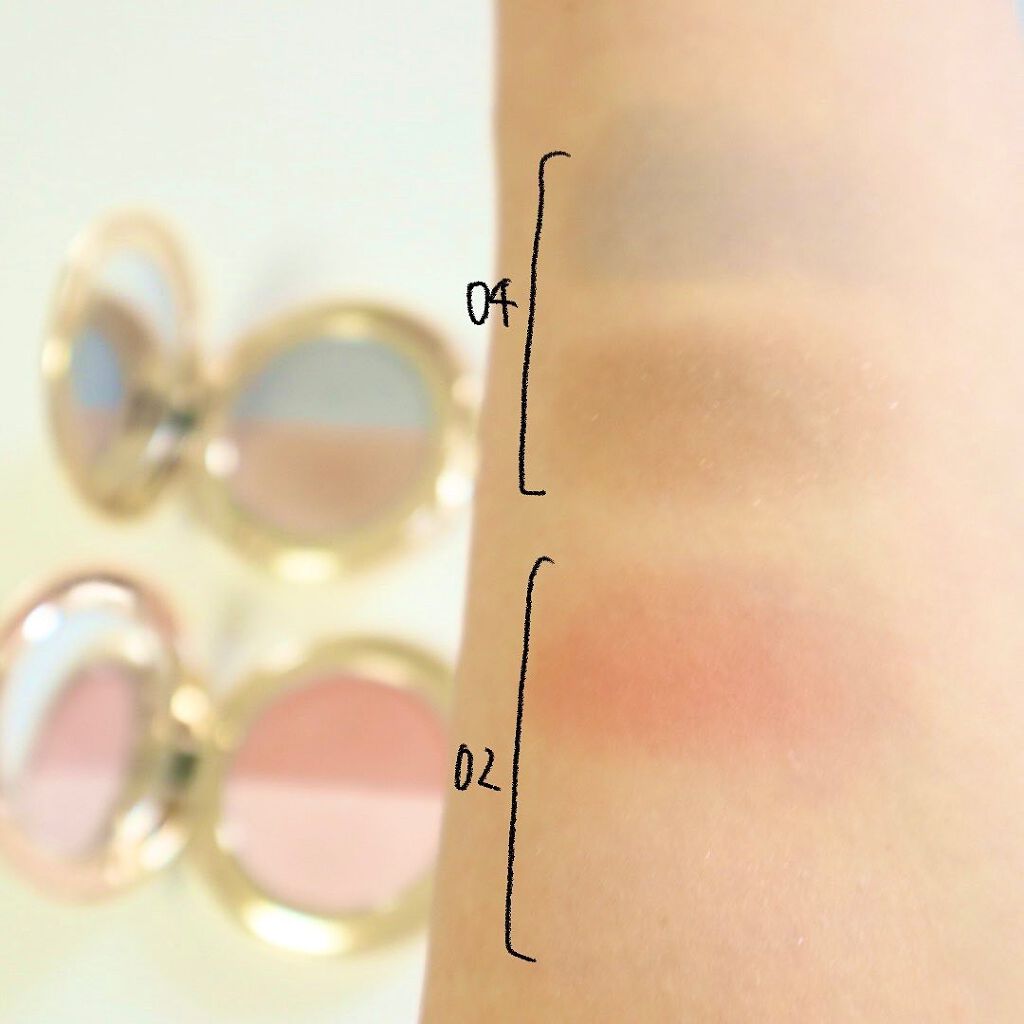 スナイデル シルキー タッチ アイズ 03 Daydream/SNIDEL BEAUTY/アイシャドウパレットを使ったクチコミ（3枚目）