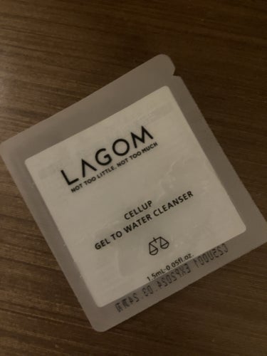 ラゴム ジェルトゥウォーター クレンザー(朝用洗顔)/LAGOM /洗顔フォームを使ったクチコミ（1枚目）