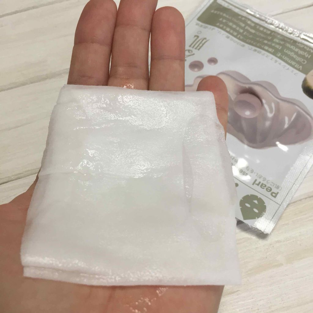 エッセンスマスク 真珠/Pure Smile/シートマスク・パックを使ったクチコミ(2枚目)