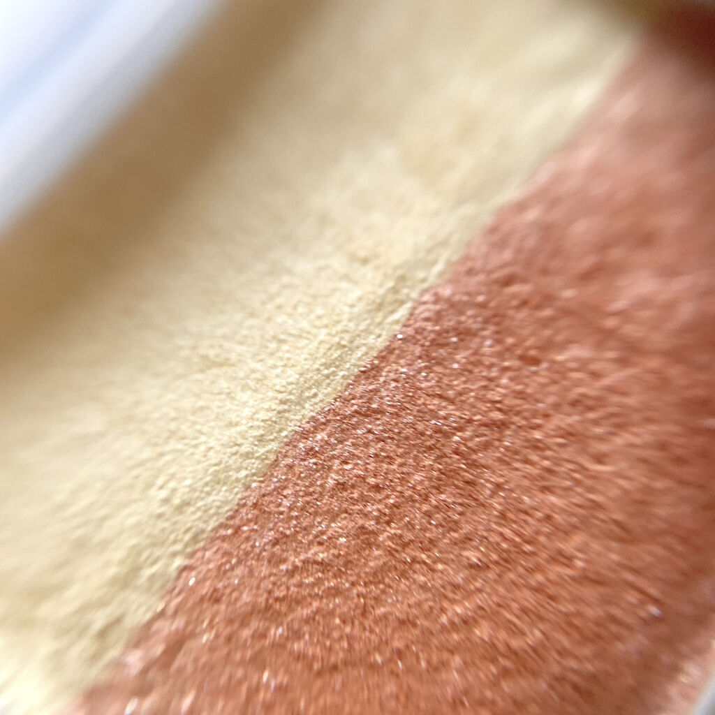 アイカラー2色タイプ イエロー×オレンジ/無印良品/アイシャドウパレットを使ったクチコミ（2枚目）