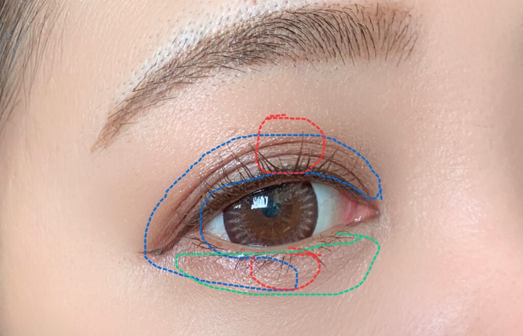 グラデーション アイシャドウ/ちふれ/アイシャドウパレットを使ったクチコミ(6枚目)