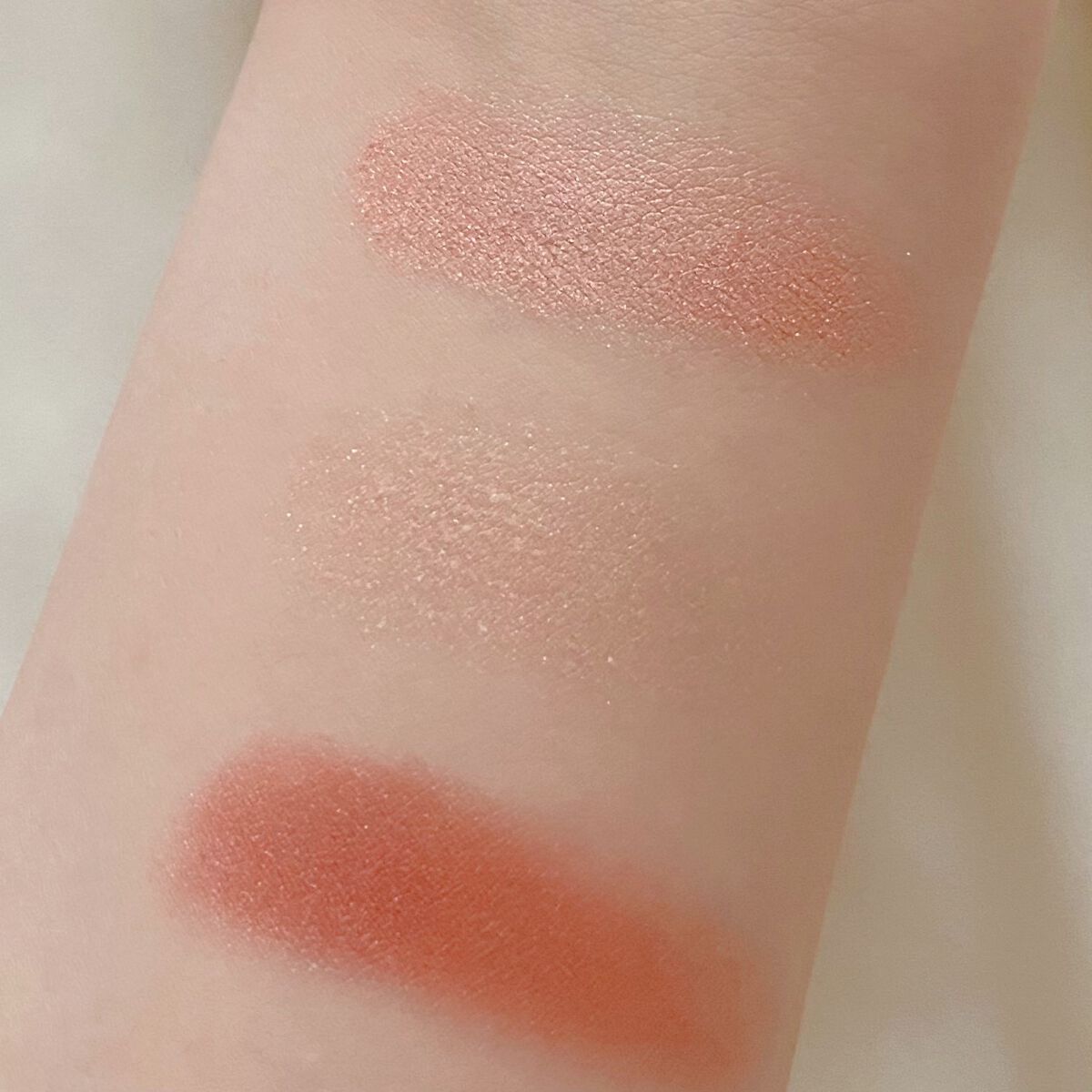 ジューシーピュアアイズ/キャンメイク/アイシャドウパレットを使ったクチコミ(3枚目)