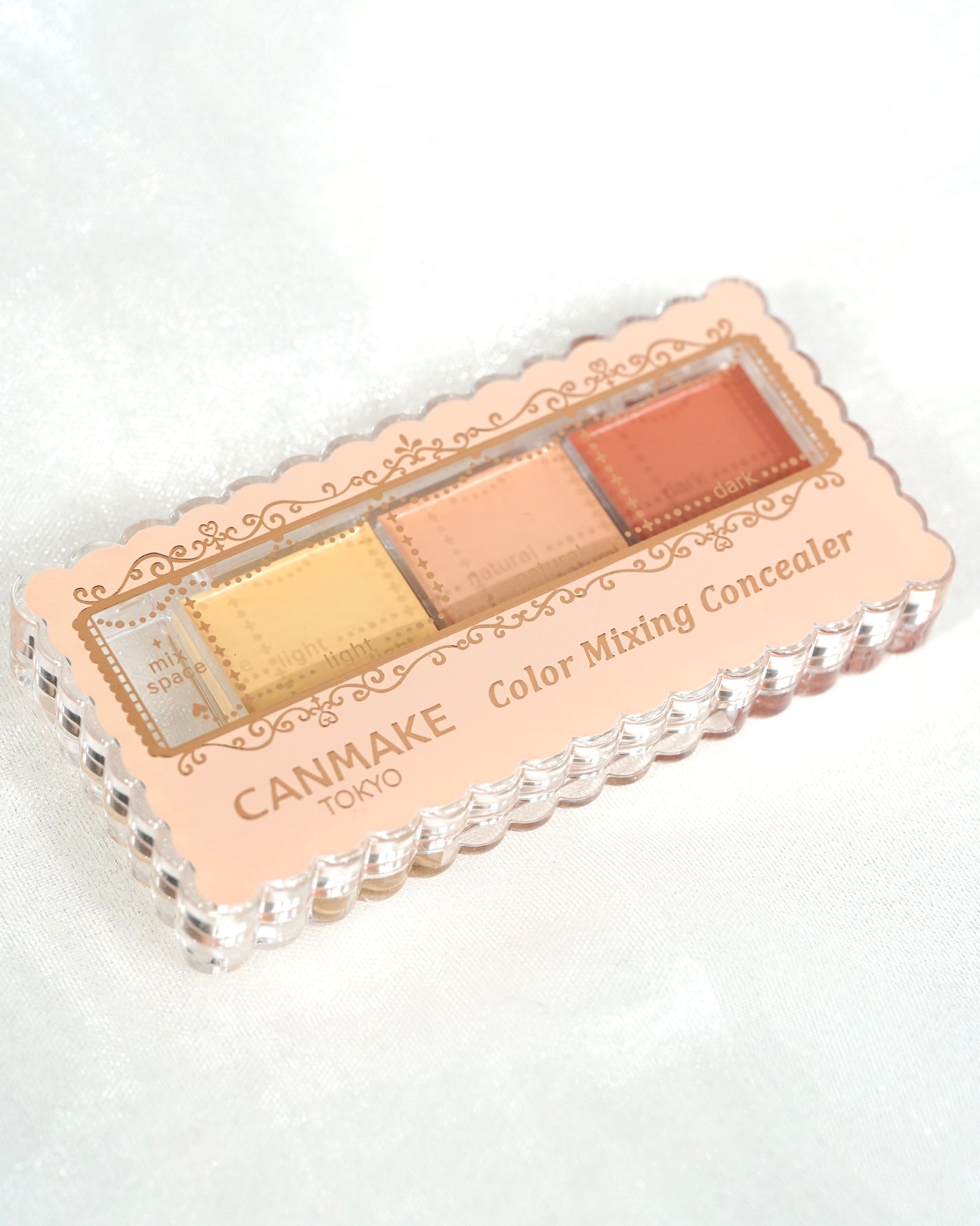 カラーミキシングコンシーラー/キャンメイク/パレットコンシーラーを使ったクチコミ(4枚目)