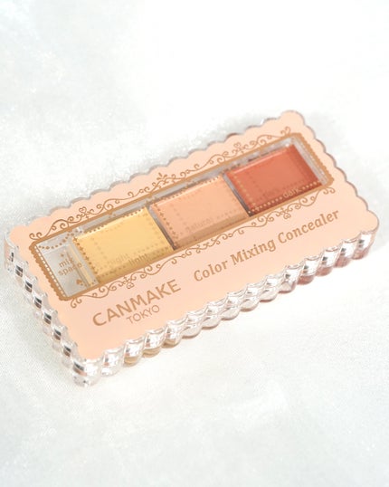 カラーミキシングコンシーラー/キャンメイク/パレットコンシーラーを使ったクチコミ(4枚目)